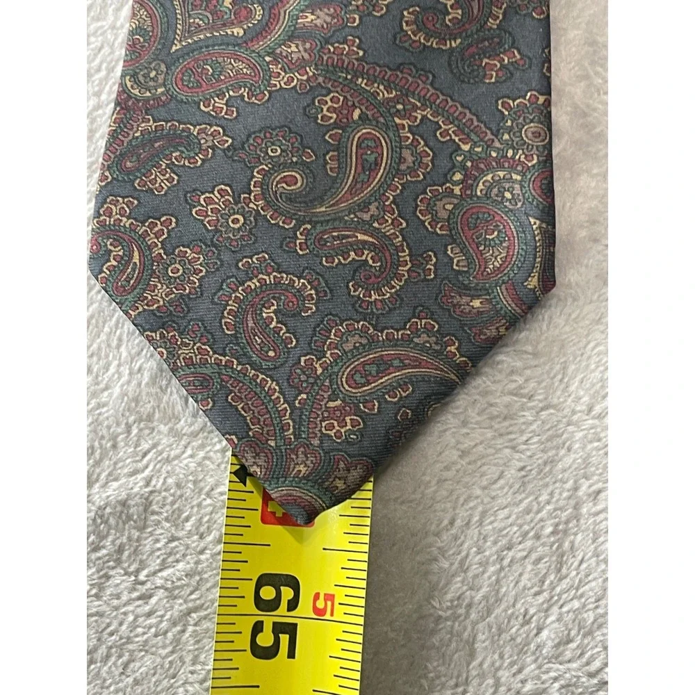 Stuart Ashley Necktie‎ Tie Paisley Pattern Professional Business Casual